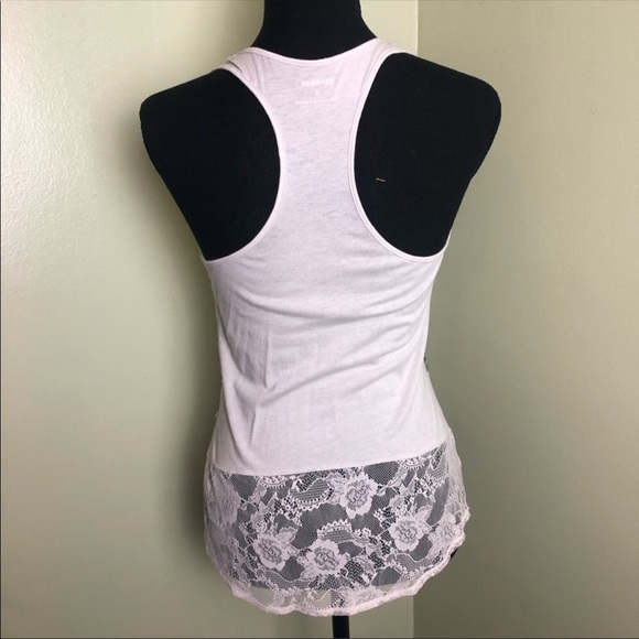 XS Express racer back tank mauve with sequins - Picture 3 of 6